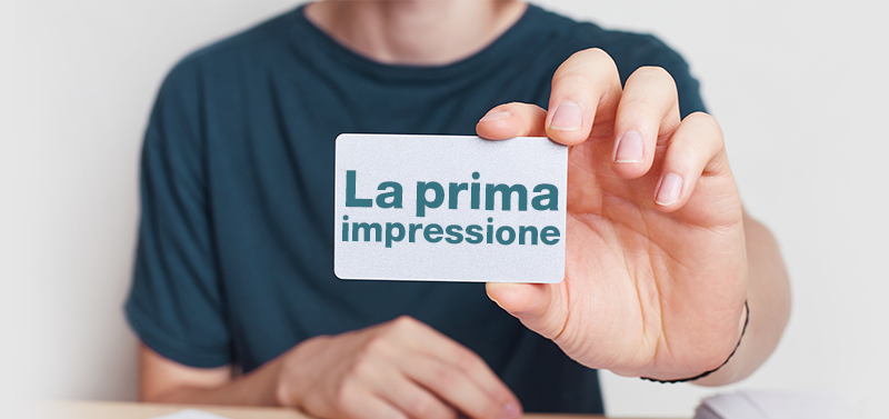 Prima impressione web design - UX intuitiva