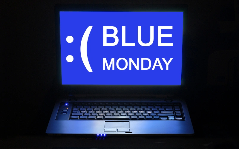 Blue Monday o Blue Screen? – Come evitare che la tecnologia ti abbandoni nel giorno più triste dell'anno