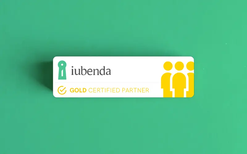 logo iubenda gold certified partner